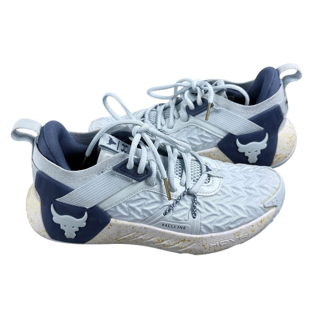 Under Armour Shoes Womens Size 8 Blue Project Rock Running Sneakers Cushioned